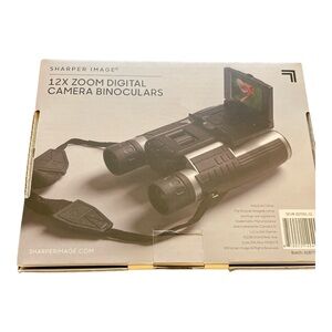 Sharper Image 12X Zoom Digital Camera Binoculars by Sharper Image